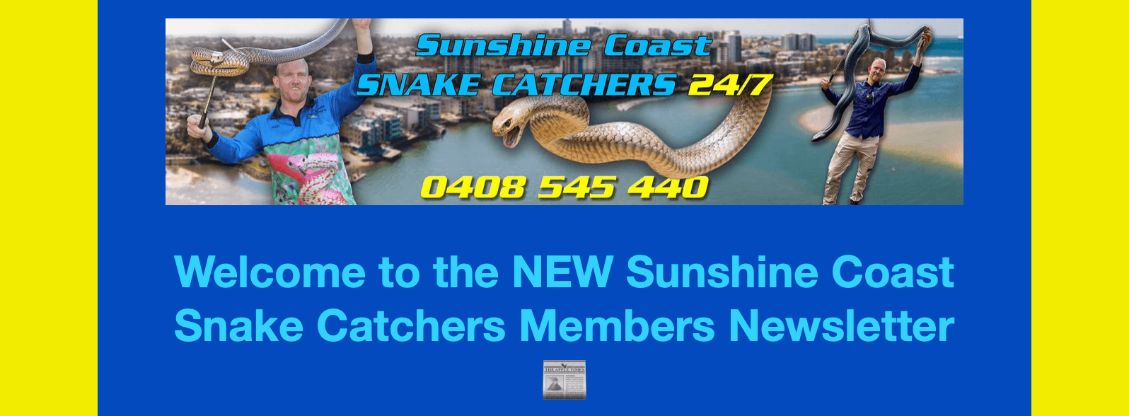 Monthly Membership Newsletter Image