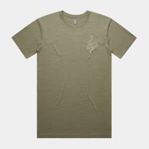 The Classic Snake Tee - Eucalyptus
