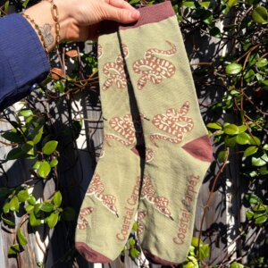Coastal Carpet Python Socks