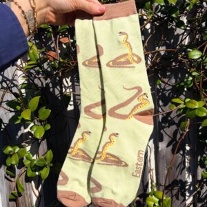 Eastern Brown Snake Socks