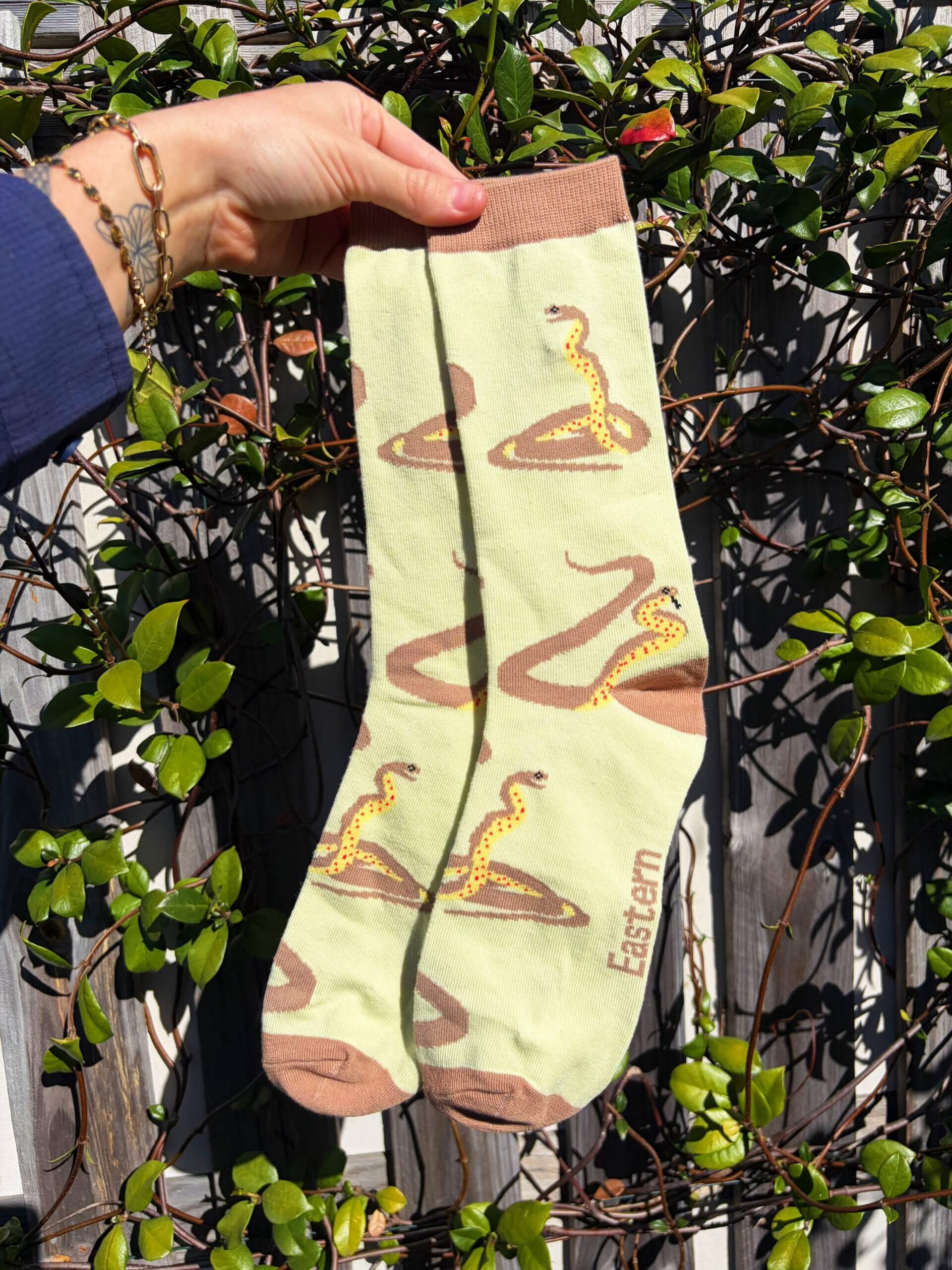Eastern Brown Snake Socks