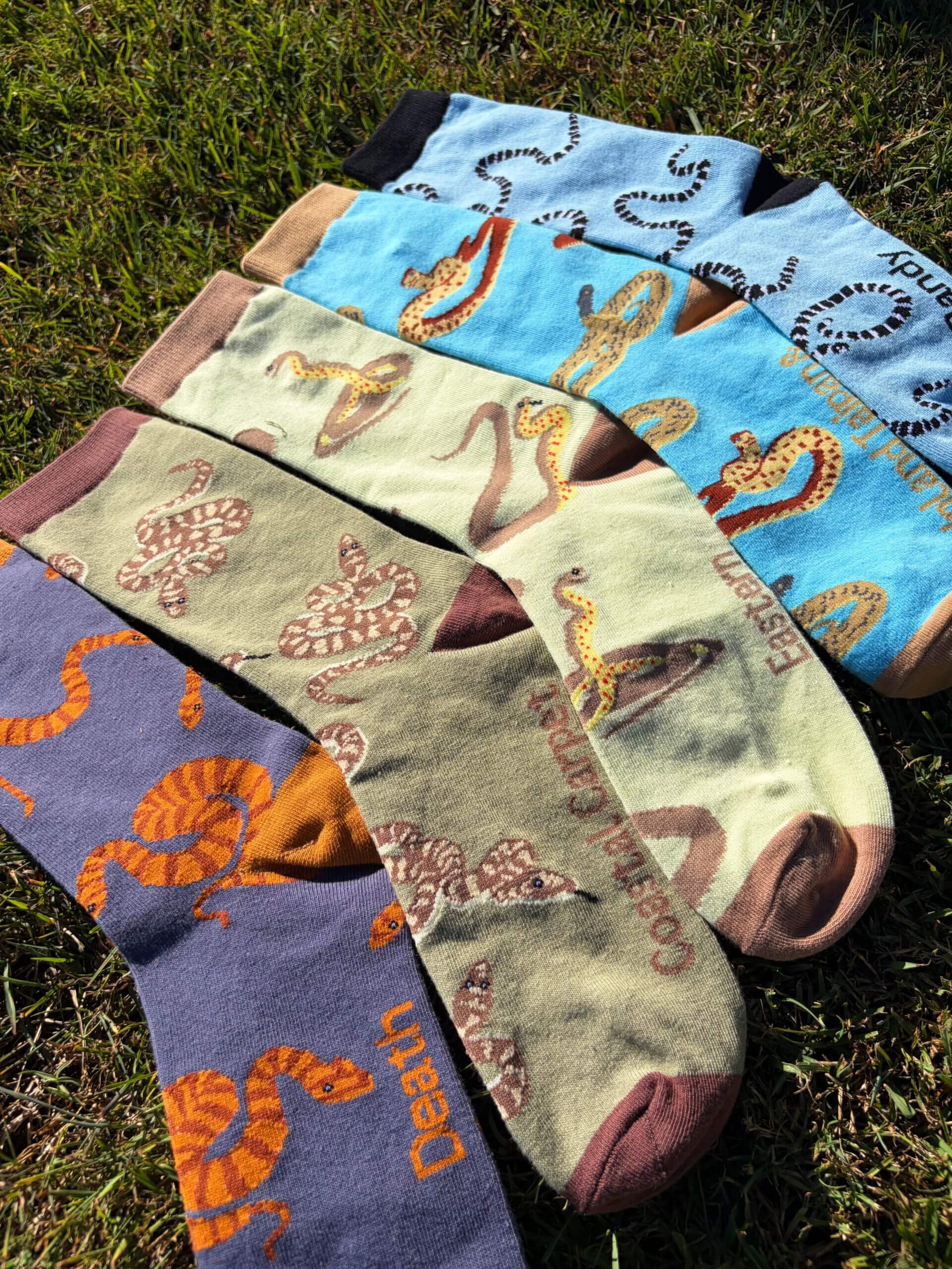 Eastern Brown Snake Socks - Image 4