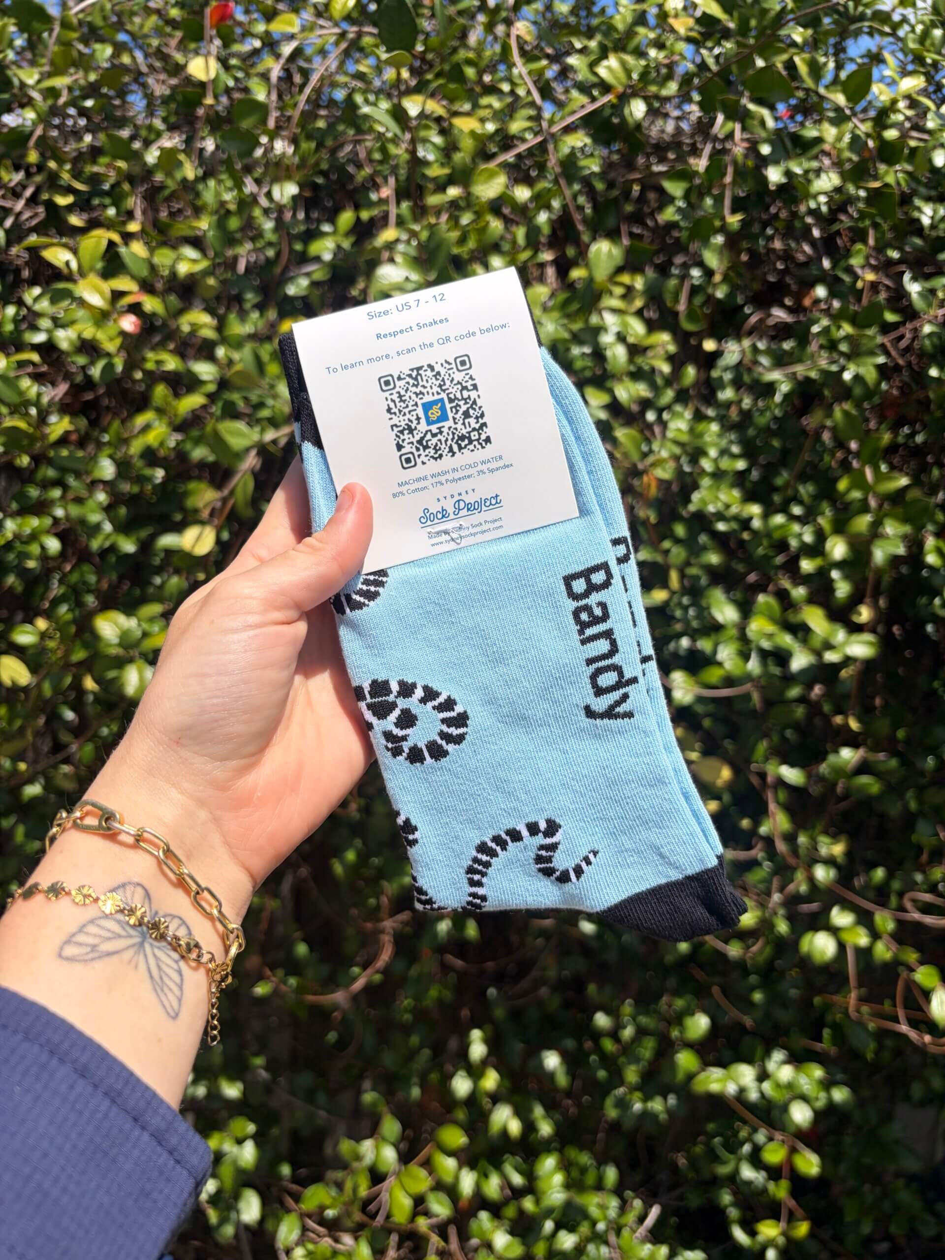 Bandy Bandy Snake Socks - Image 3